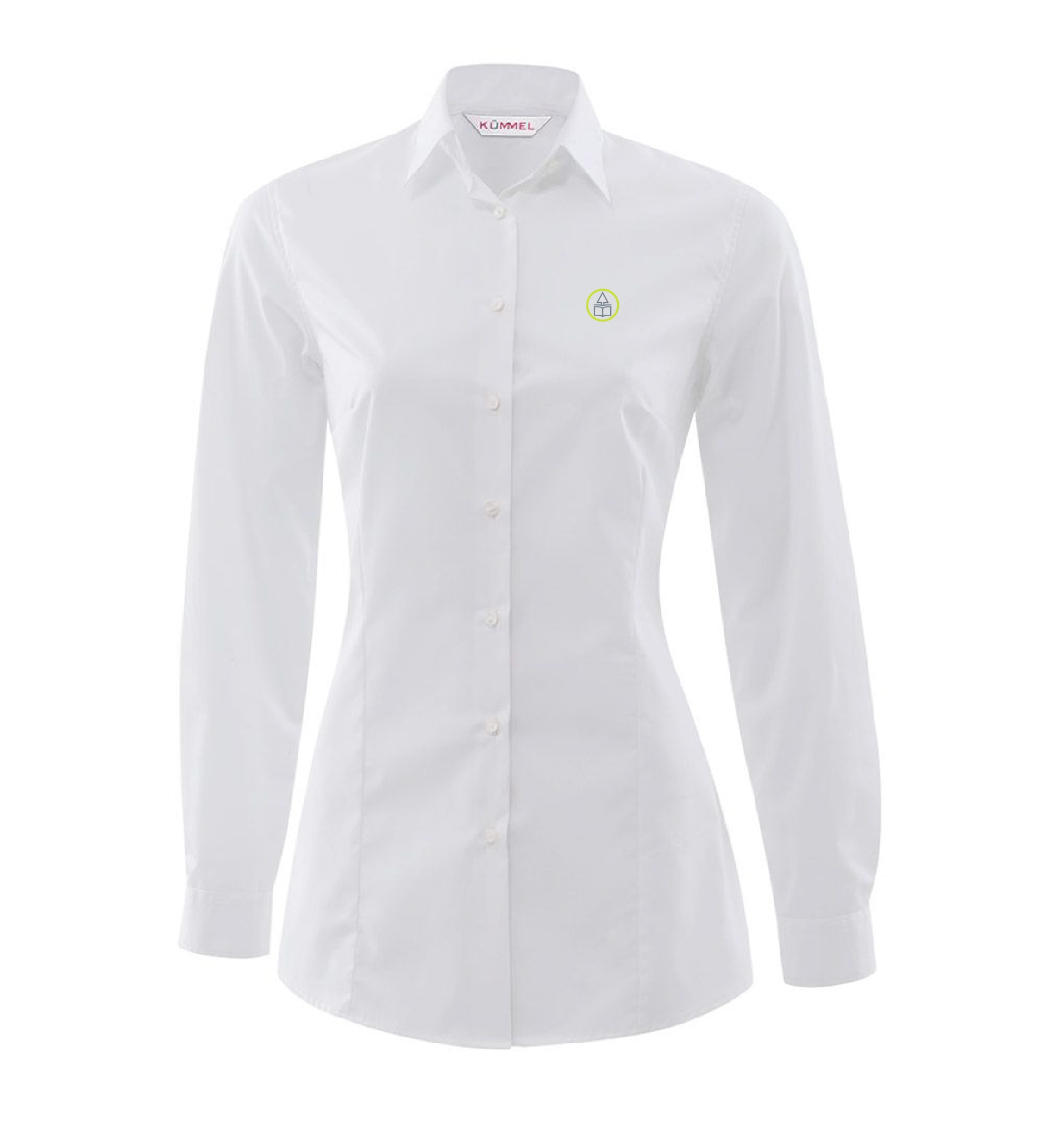 Stretchbluse, Kinder, langarm, classic fit